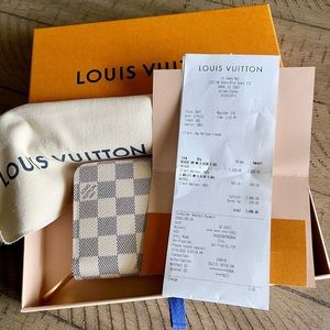 A brand new Rose ballerina Damier Azur